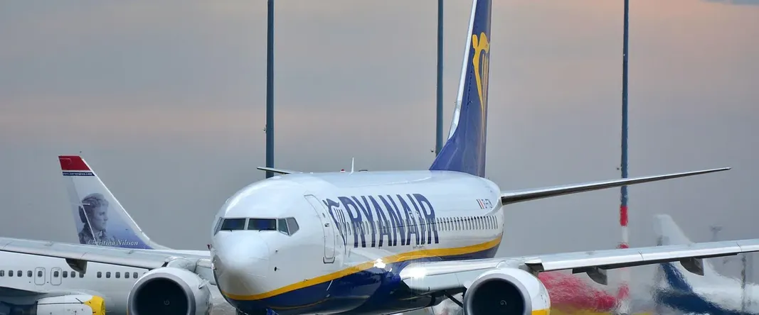 Screenshot flight ticket Frankfurt – Dublin – Frankfurt
