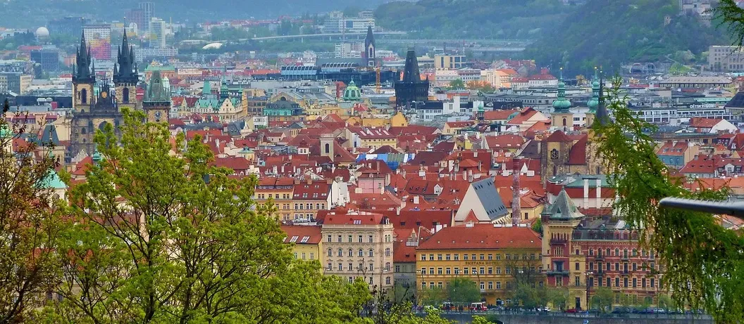 Screenshot flight ticket Prague – Edinburgh – Prague