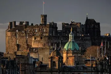 Edinburgh:  Non-stop round-trip flight from Czech Republik for 21 Euros