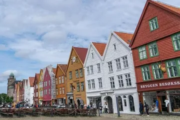 Know better the city of Bergen (Norway) by Virtual tour